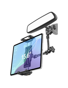 Soporte para Tablet en Espejo Retrovisor Woleyi 6-15.6" Ajustable