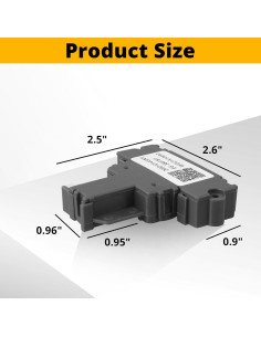 Pestillo de puerta de lavavajillas WD21X10490 Earthtec 2