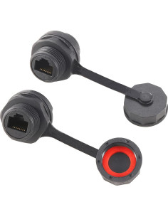 Acoplador RJ45 Hembrado a Hembrado PENGLIN IP67 CAT6 2