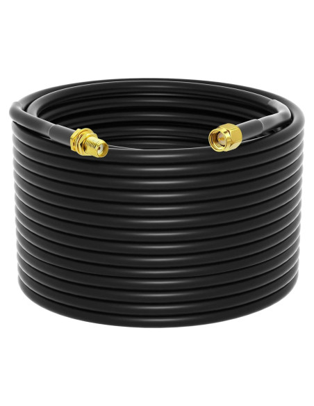 Cable coaxial RG58 Onelinkmore 22.86m SMA hembra a macho