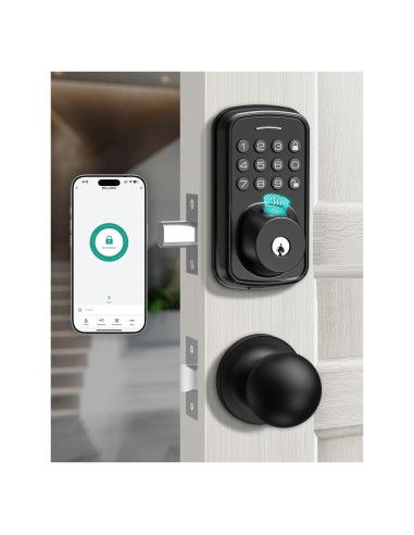 Cerradura Inteligente ALIMAVOR R03 con Huella Digital 5 en 1