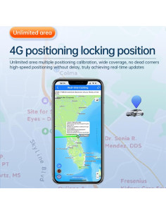 Sistema de Alarma y Rastreador GPS Fajocru OBD para Vehículos 2