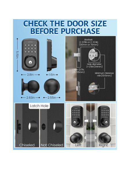 Cerradura Inteligente ALIMAVOR R03 con Huella Digital 5 en 1