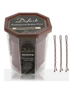 Horquillas Dofash 260 PCS 5 cm Marrón para Peinados