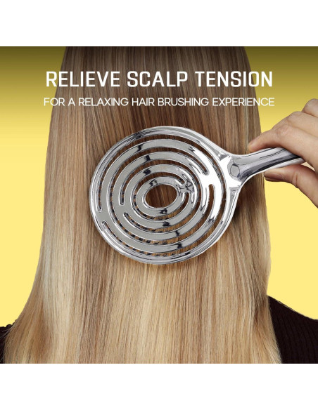 Cepillo Desenredador HALOVIDA con Cerdas de Jabalí y Nylon