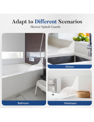 Kit de 2 Protectores de Salpicaduras BFDEWO 23.5x28.6cm