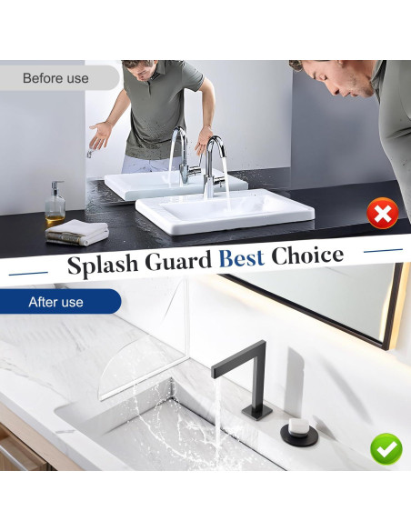 Kit de 2 Protectores de Salpicaduras BFDEWO 23.5x28.6cm