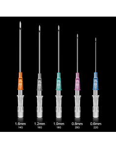 Kit de Piercing de Catéter Lyuxzad 50Pcs 12G-20G para Oreja y Nariz 2