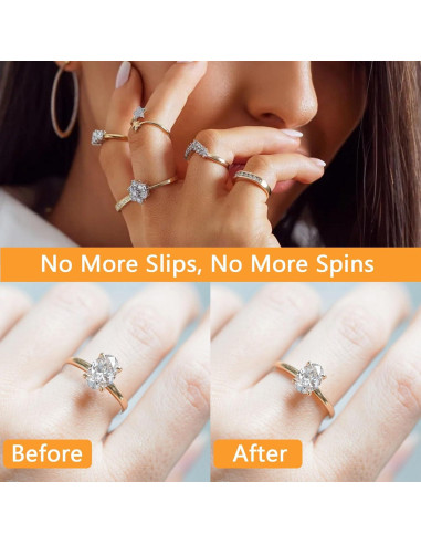 Ajustadores de Anillos Ohiatn 12 Pzs + Cinturón Medidor