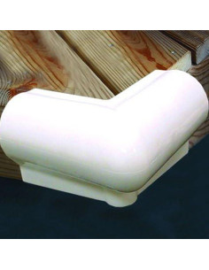 Parachoques de Esquina de Vinilo Taylor Made 90 Grados Blanco 2