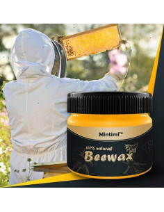 Cera de Abeja para Madera 100g - Pulidor Brillante y Protector 2