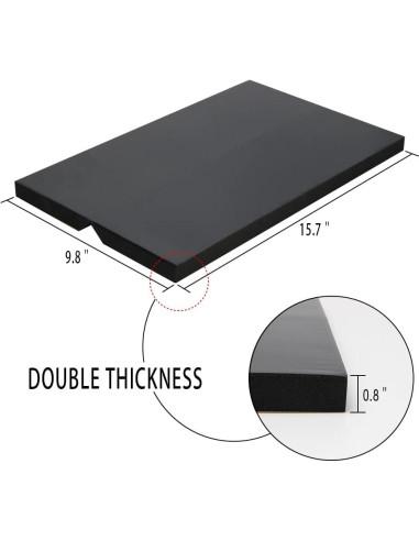 Protectores de Pared de Garaje GUEQUITLEX - 2 Paquete, Espuma