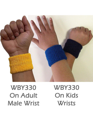 Pulseras de Muñeca Asequibles COUVER Unisex Doradas 1 Par