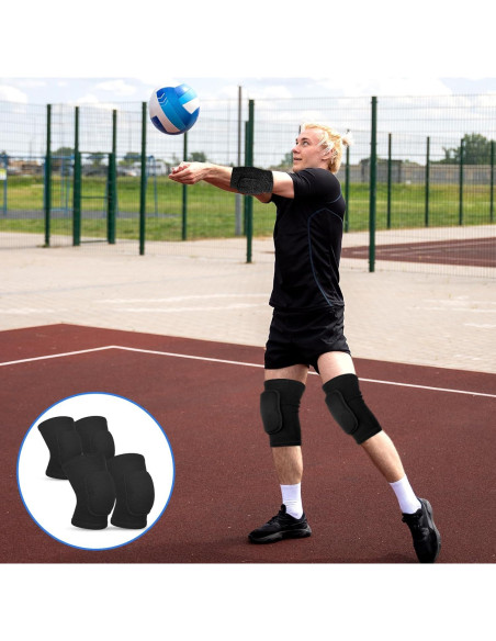 Conjunto de Rodilleras y Muñequera Aiyorse para Voleibol
