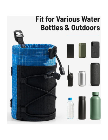 Soporte para Botellas de Agua Neverwhy FYUS-0092 Azul 0.95L