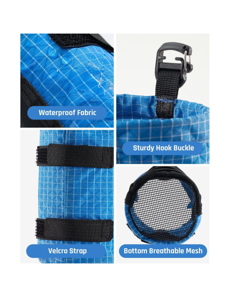 Soporte para Botellas de Agua Neverwhy FYUS-0092 Azul 0.95L