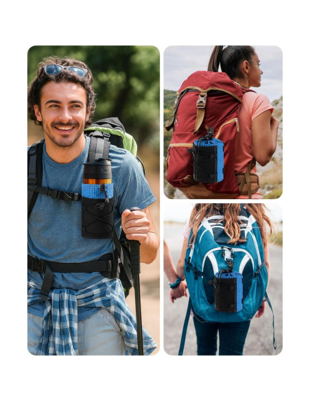 Soporte para Botellas de Agua Neverwhy FYUS-0092 Azul 0.95L