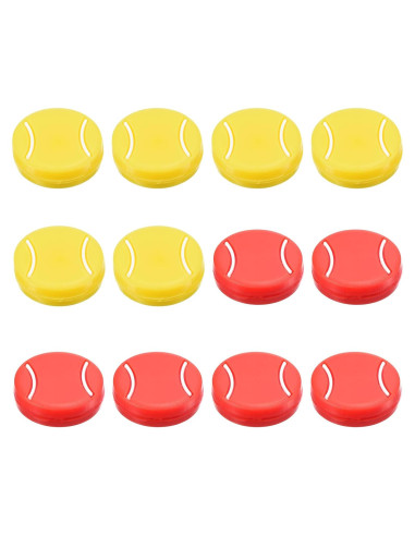 Amortiguador de Vibraciones PATIKIL para Raqueta de Tenis - 12 Pcs