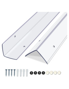 Protectores de Esquinas Transparentes QDYMXUN 100cm x 5cm