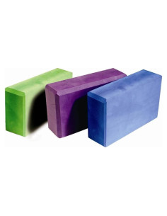 Bloque de Yoga Aeromat 15x23x8 cm - Púrpura