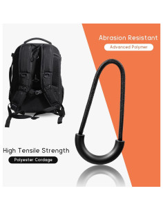 12 Tiradores de Cremallera de Nylon Alrhso en Forma de U 2