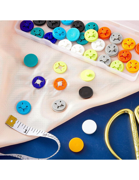 Clips para Número de Carrera Juexica KM2473 - 12 Piezas