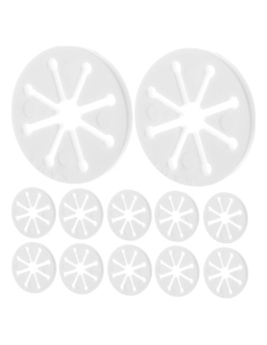 Organizador de Calcetines Wakauto 28 Piezas Blanco para Lavar