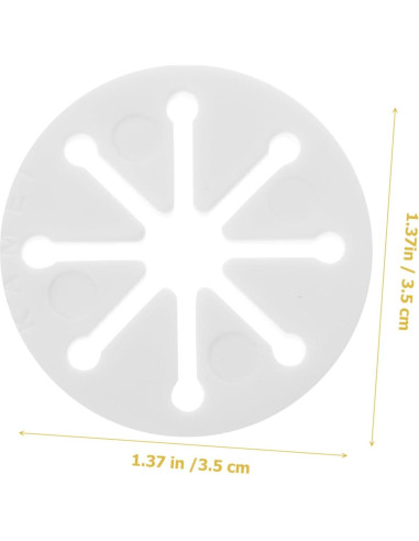 Organizador de Calcetines Wakauto 28 Piezas Blanco para Lavar