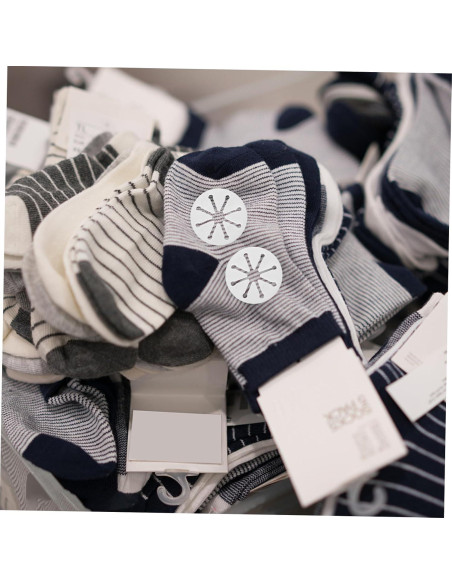 Organizador de Calcetines Wakauto 28 Piezas Blanco para Lavar