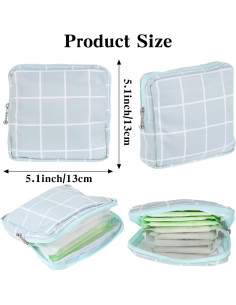 3 PCS Bolsa de Almacenamiento para Toallas Sanitarias WY LIGHTING 2