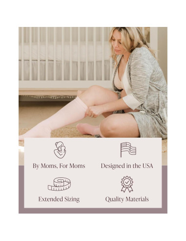 Calcetines de Compresión Kindred Bravely 2-Pack Embarazo