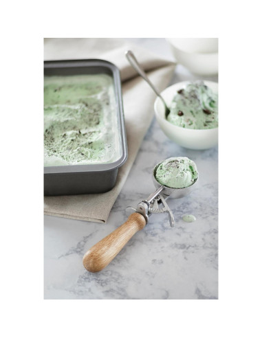 Cucharón de Helado Vintage Fox Run 6.35 cm Marrón