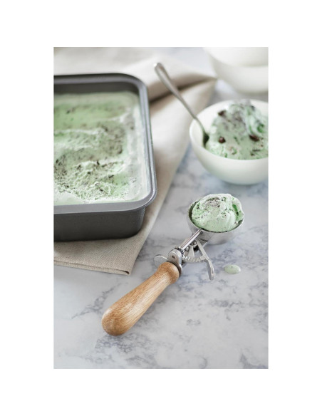 Cucharón de Helado Vintage Fox Run 6.35 cm Marrón