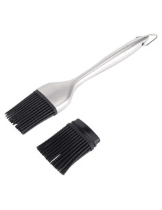 Brocha de Basting Miskall 20.32 cm Silicona y Acero Inoxidable