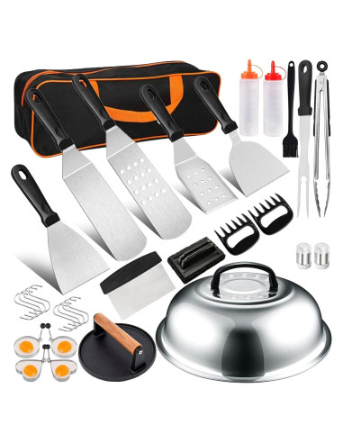 Kit de Accesorios para Plancha EASETROL 31 Piezas Acero Inoxidable