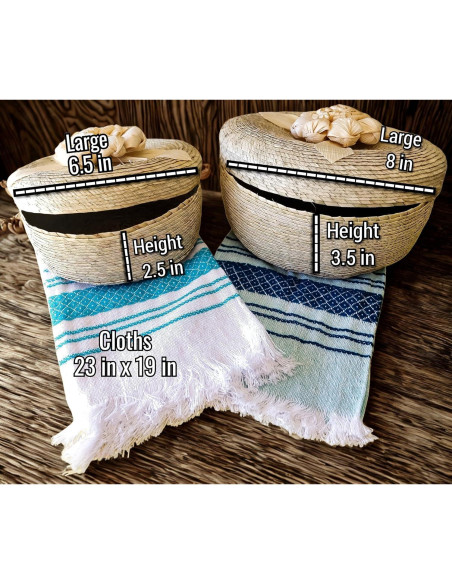 Calentador de Tortillas Jacq & Jürgen de Palma Tejida a Mano