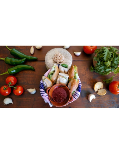 Calentador de Tortillas Jacq & Jürgen de Palma Tejida a Mano