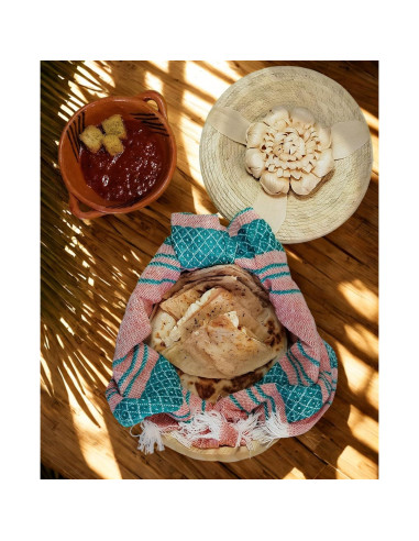 Calentador de Tortillas Jacq & Jürgen de Palma Tejida a Mano