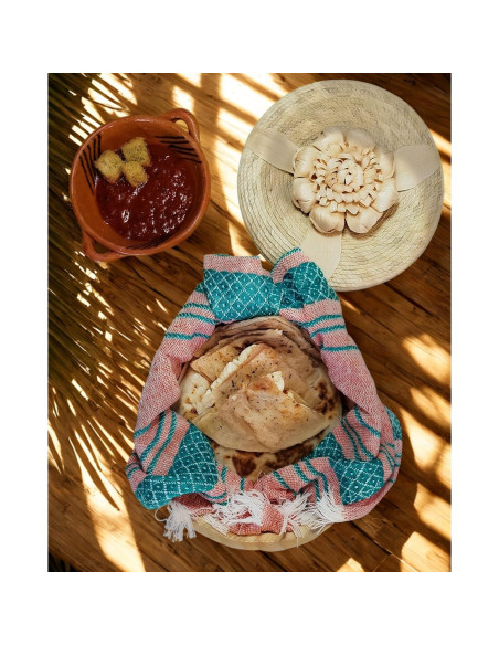 Calentador de Tortillas Jacq & Jürgen de Palma Tejida a Mano