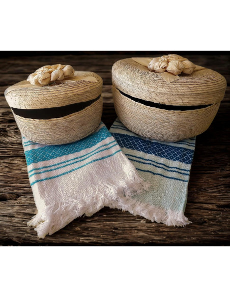 Calentador de Tortillas Jacq & Jürgen de Palma Tejida a Mano