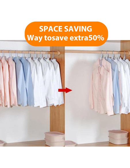 100 Ganchos Conectores para Perchas INEDRIMS, Color Mezclado