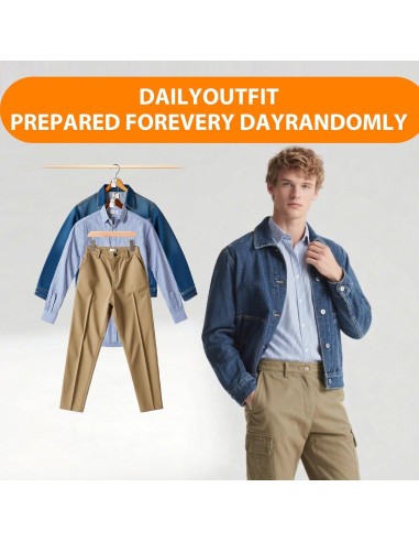 100 Ganchos Conectores para Perchas INEDRIMS, Color Mezclado