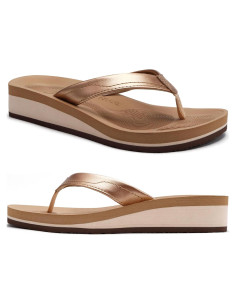 Chanclas de Cuña COFACE para Mujeres - Sandalias de Dedo 8.83 cm