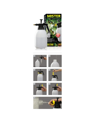 Botella de Spray Exo Terra 1.89L para Reptiles y Plantas