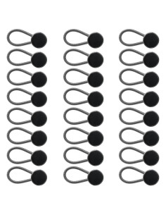 Extensores de Cuello Semetall 24 Piezas Negro 2.54 cm