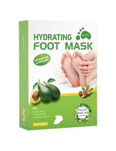 5 Pares Máscara Exfoliante para Pies AppXynn Aguacate y Karité