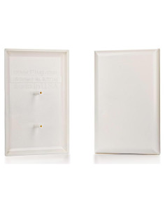 Cubierta de Enchufe Eléctrico Pintable Tapaenchufe 2-Pack