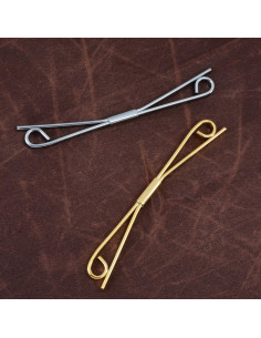 2 Clips de Corbata Pajarita Canjoyn - 62mm Elegantes 2