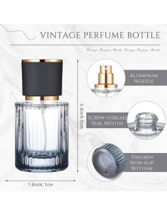 6 Botellas de Perfume Recargables 30 ml Teenyyou Multicolor 2