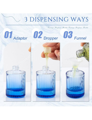 6 Botellas de Perfume Recargables 30 ml Teenyyou Multicolor